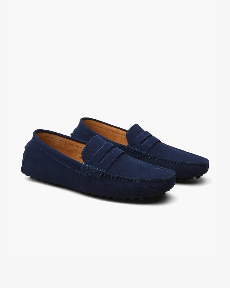 Amoura Footwear – Men's Loafers – Driver Suede