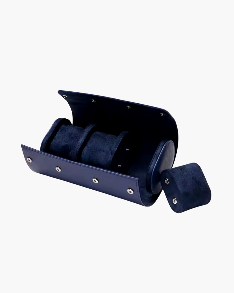 Amoura Accessories – Men's Watch Case – Classic Leather