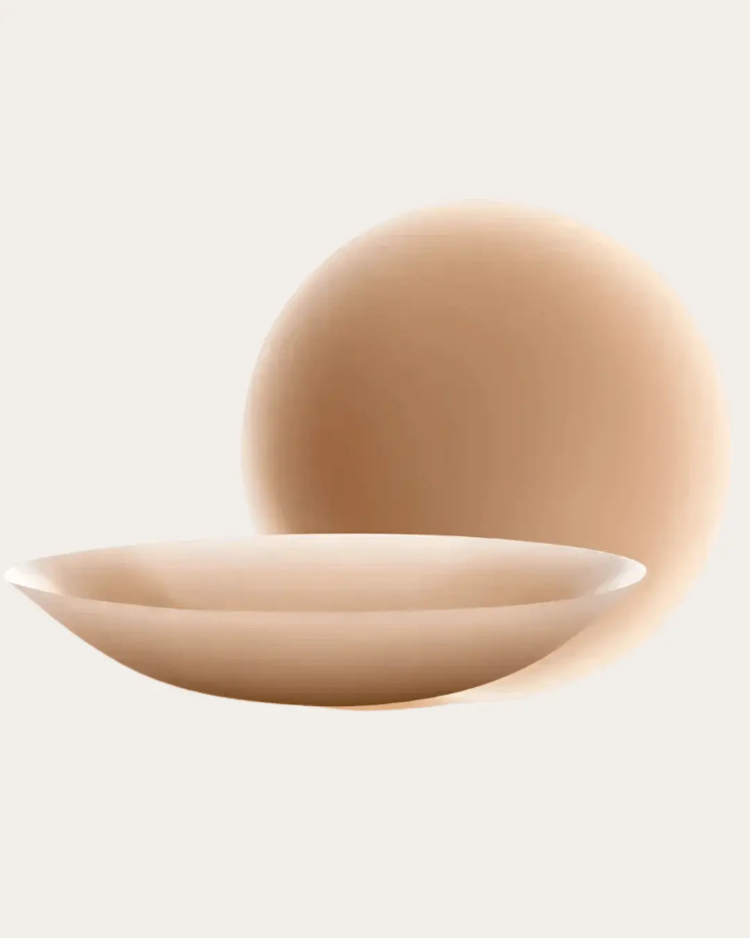 Unsichtbare Nippelcover in Caramel