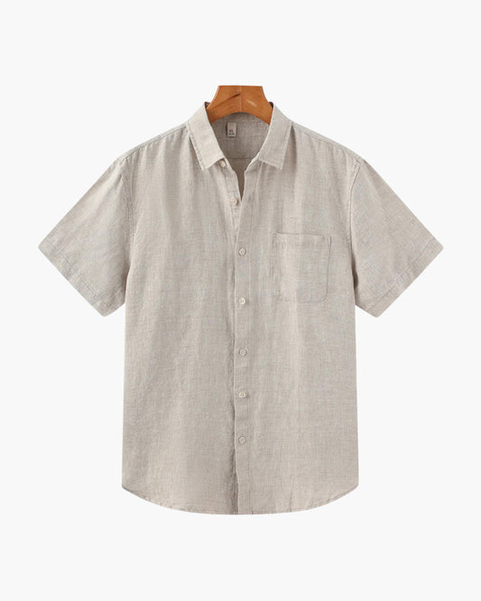 Amoura Clothing – Men's Shirt – Cape Town Short-Sleeved Linen