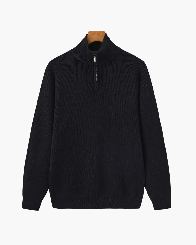 Amoura Clothing – Men's Jumper – Refined Half-Zip