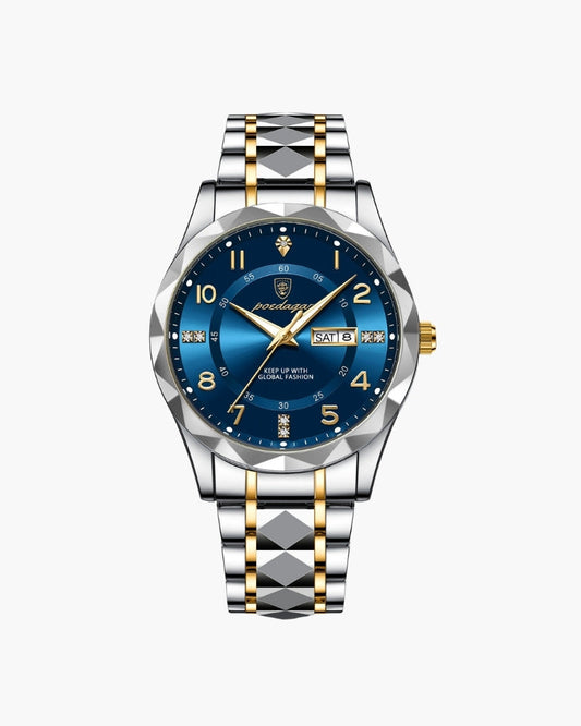 Amoura Accessories – Men's Watch – Classic Two-Tone