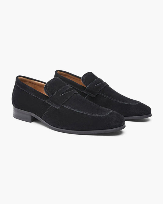 Amoura Footwear – Men's Loafers – Penny Suede