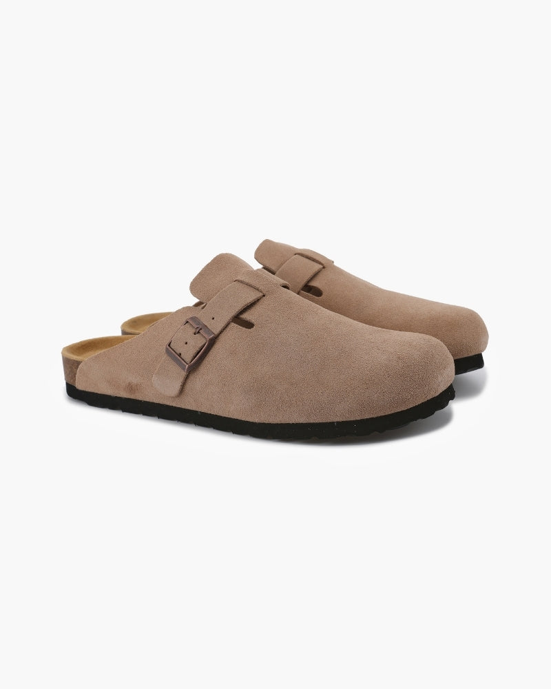 Amoura Footwear – Men's Clogs – Classic Suede