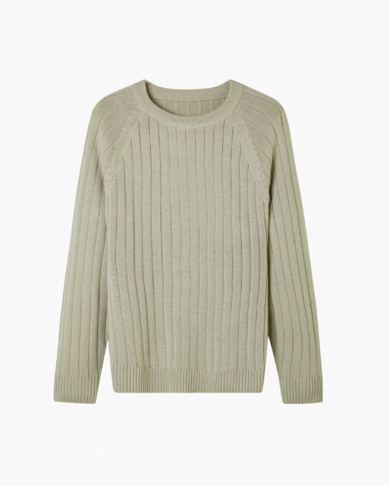 Amoura Clothing – Men's Jumper – Classic 100% Wool – Green