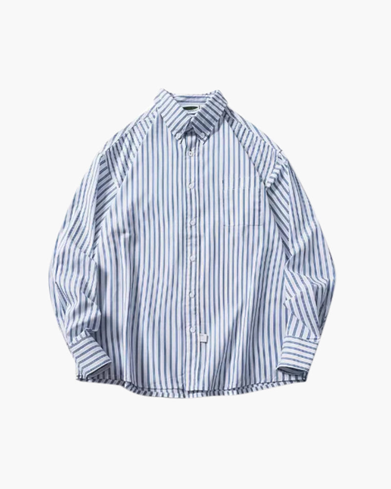 Amoura Clothing – Men's Shirt – Oversized Striped