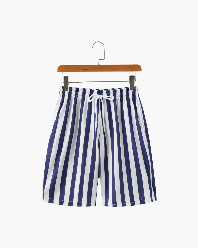 Amoura Clothing – Men's Swimming Trunks – Tide Striped