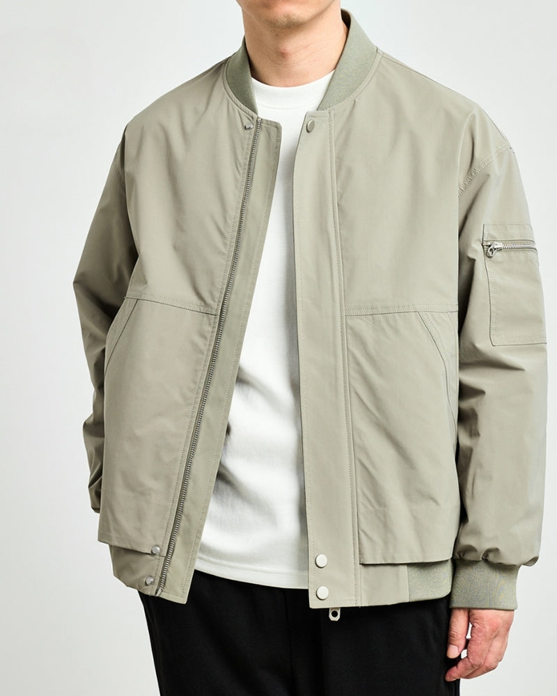 Amoura Clothing – Men's Jacket – Minimalist Bomber