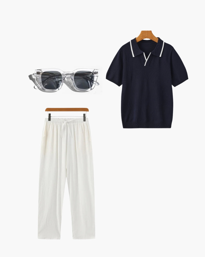 Amoura Sets – Men's Outfit Set – Marine Sailor