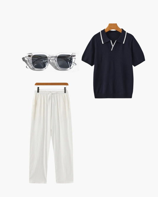 Amoura Sets – Men's Outfit Set – Marine Sailor