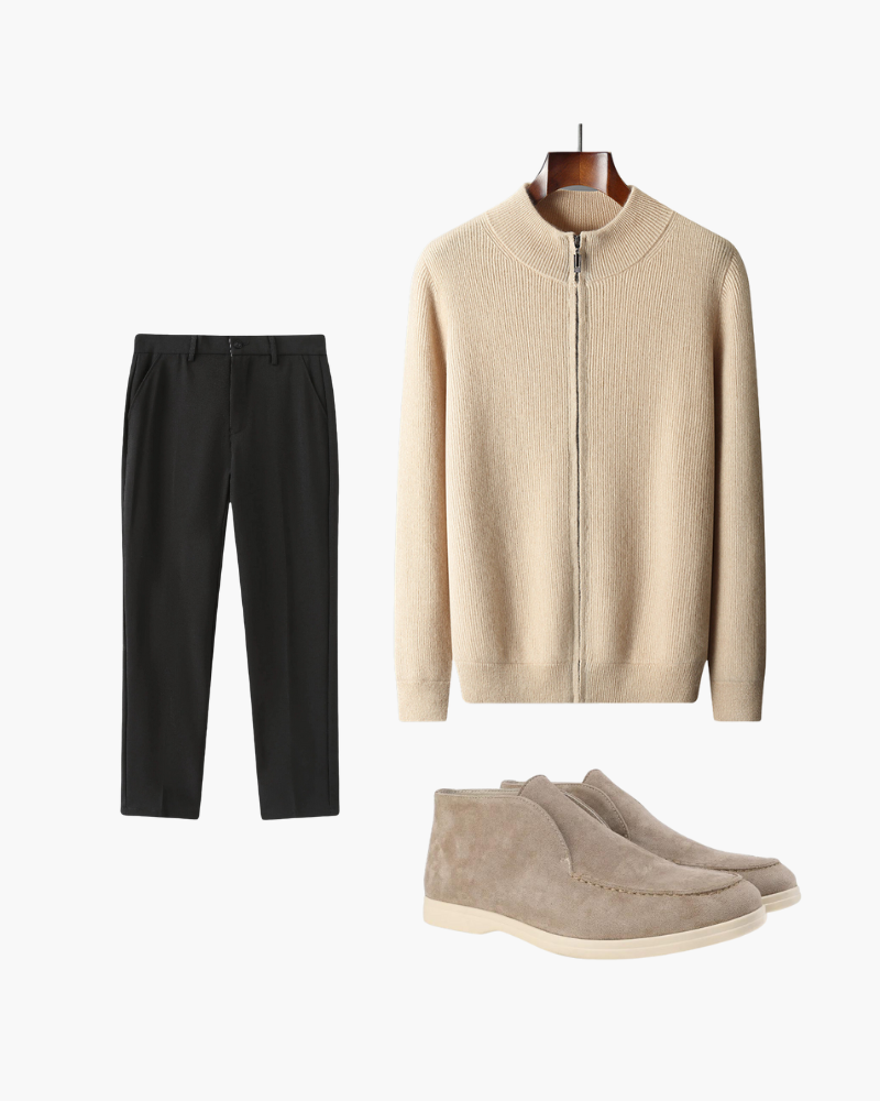 Amoura Sets – Men's Outfit Set – Winter 03 Coffee Stroll